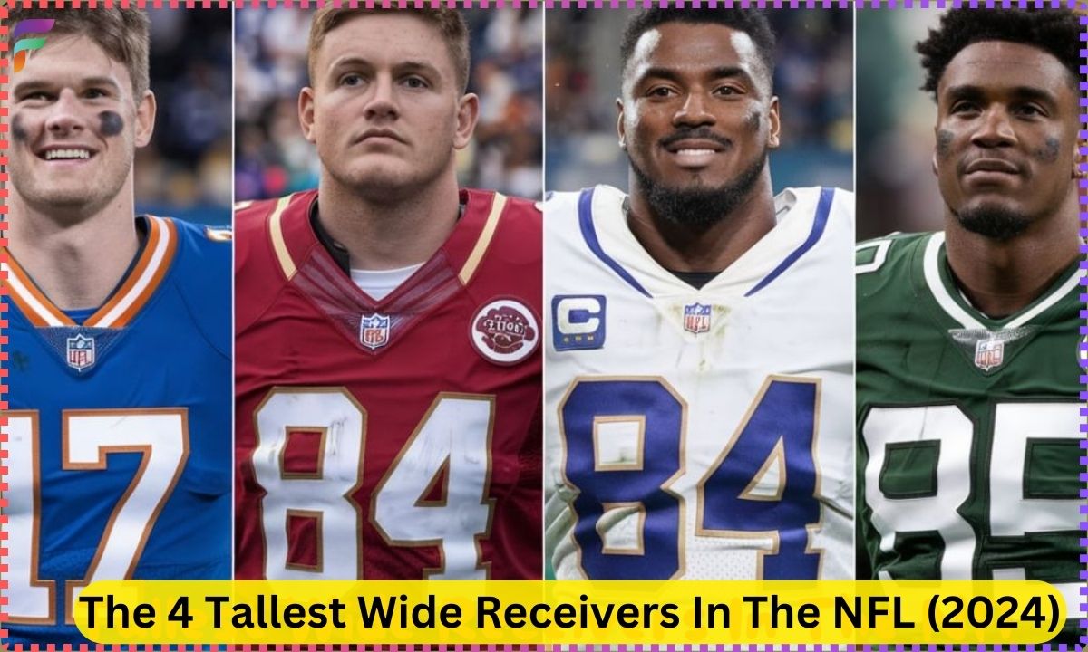 The 4 Tallest Wide Receivers In The NFL (2024)